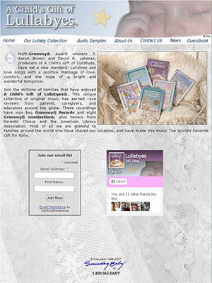 Lullabyes.com web site